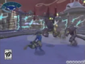 This trailer screenshot shows the wolves having dull gray coloring and yellow eyes.