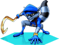 Sly as he appears in PlayStation All-Stars Battle Royale.