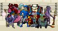 The completed Cooper Gang in Sly 3: Honor Among Thieves