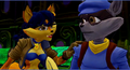 Sly & Carmelita Before The Final Battle With Cyrille Le Paradox.