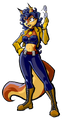 Promotional image of Carmelita as she appeared in Sly 3