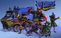 The Cooper Gang from Sly Cooper: Thieves in Time without ancestors