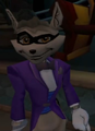 Sly's Tuxedo disguise