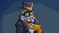 Sly Cooper dressed like Thaddeus in Goodbye My Sweet, Part One.